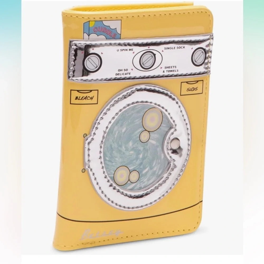 Yellow Washing Machine Wallet - Picture 2 of 5